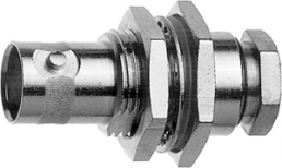 BNC socket 50 Ω, RG-58C/U, RG-223/U, solder/clamp, straight, 100023406
