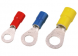 Ring cable lug, 4.0-6.0 mm², 4.3 mm, M4, yellow