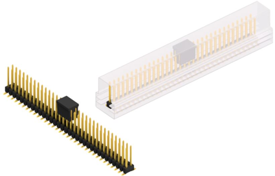 SL11SMD10466GBSM Fischer Elektronik PCB Connection Systems