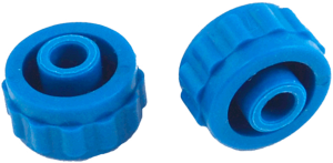 Cartridge cap for needle side, blue, 900-STC