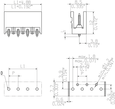 1838130000 Weidmüller PCB Connection Systems Image 3