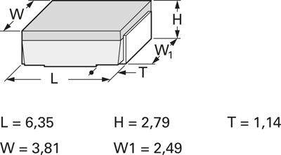WSC25151K000FEA Vishay SMD Resistors Image 2