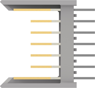 5352869-1 TE Connectivity Hard Metric Connectors Image 2