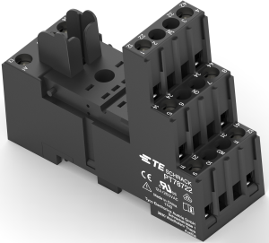 Relay socket for miniature relay, 1415526-1