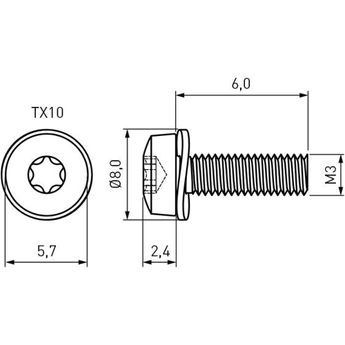 081.55.321 Ettinger Screws, Threaded Rods Image 2
