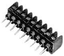 PCB terminal, 3 pole, AWG 22 to 12, 20 A, screw connection, black, 4-1437666-3