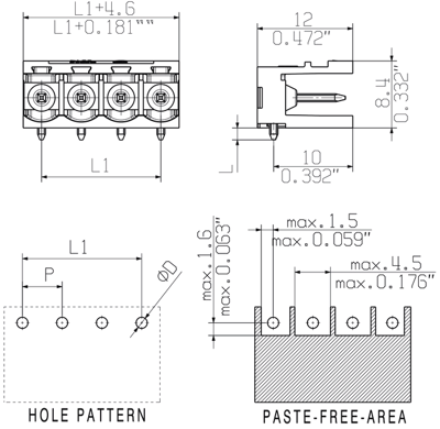 1840110000 Weidmüller PCB Connection Systems Image 3