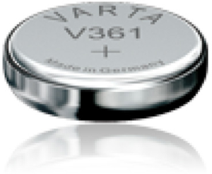 Silver oxide-button cell, SR58, 1.55 V, 21 mAh