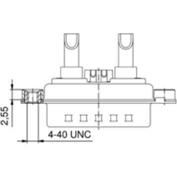 3036W4SAM62A30X CONEC D-Sub Connectors Image 2