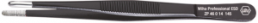 ESD general purpose tweezers, uninsulated, antimagnetic, Chrome-nickel-stainless steel, 145 mm, ZP46014145
