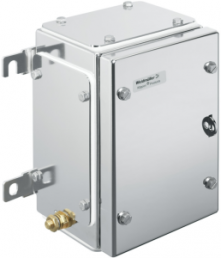 Stainless steel enclosure, (L x W x H) 133 x 152 x 229 mm, silver (RAL 7035), IP66/IP67, 1194560000