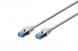 Patch cable, RJ45 plug, straight to RJ45 plug, straight, Cat 5e, F/UTP, PVC, 15 m, gray