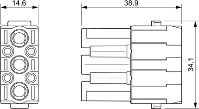 2748370000 Weidmüller Contact Inserts Image 3