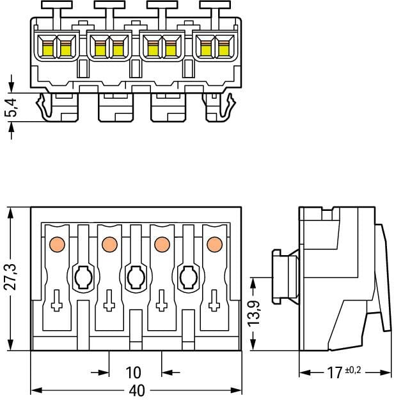 294-8094/4025-000 WAGO Terminal Blocks Image 2
