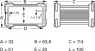 10035341 Fischer Elektronik General Purpose Enclosures