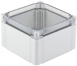 Polycarbonate enclosure, (L x W x H) 132 x 300 x 300 mm, light gray (RAL 7035), IP67, 9535740000