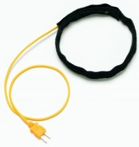 Pipe contact probe with velcro tape, -30 to 150 °C, Thermocouple type K, FLUKE 80PK-11