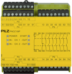 Monitoring relays, safety switching device, 7 Form A (N/O) + 2 Form B (N/C), 8 A, 24 V (DC), 777609