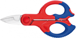 Electricians' Shears with multi-component grips, fibreglass-reinforced 155 mm