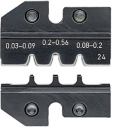 Crimping die for D-Sub plug, 0.03-0.56 mm², AWG 32-10, 97 49 24