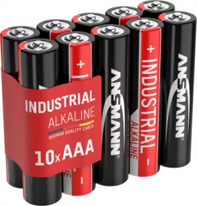 1501-0009 Ansmann Round Cells, 9V Blocks