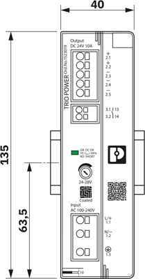 1523019 Phoenix Contact DIN Rail Power Supplies Image 2