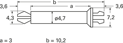 CBP12-C Panduit PCB Fasteners Image 2