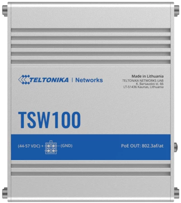 TSW100000000 TELTONIKA NETWORKS UAB Industrial ethernet switches Image 1