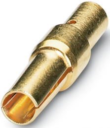 Receptacle, 0.06-1.0 mm², crimp connection, nickel-plated/gold-plated, 1238325