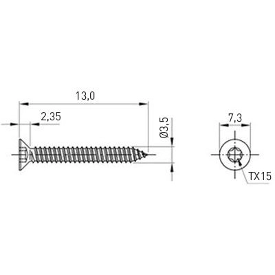 001.24.252 Ettinger Screws, Threaded Rods Image 2