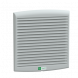 ClimaSys forced vent. IP54, 165m3/h, 230V, with outlet grille and filter G2