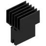 10167405 Fischer Elektronik Heat Sinks