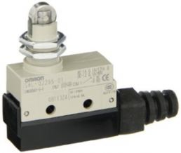 Snap acting switche, On-On, screw connection, roll pin plunger, 9.81 N, 2 A/125 VAC, 48 VDC, IP67