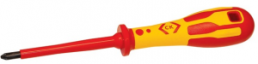 VDE screwdriver, PH0, Phillips, BL 60 mm, L 155 mm, T49142-0