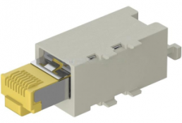 Plug, RJ45, 8 pole, Cat 6, IDC connection, cable assembly, 09149452002