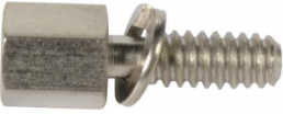 Screw bolt, 4-40 UNC for D-Sub, 09670019957