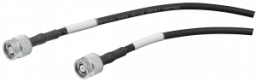 Antenna cable, R-TNC socket (straight) to R-TNC socket (straight), 50 Ω, LMR 195, 3 m, 6GT2815-0BH30