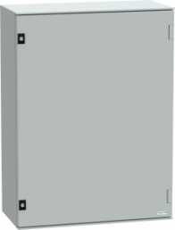 Control cabinet, (H x W x D) 847 x 636 x 300 mm, IP66, polyester, light gray, NSYPLM86G