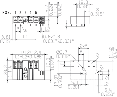 1089730000 Weidmüller PCB Connection Systems Image 3