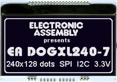 EA DOGXL240S-7 DISPLAY VISIONS LED-Modules