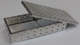 Shielding frame, 29.36x18.5x7.0mm, SPTE, T=0.20mm,T&R packing, 200 pcs./reel