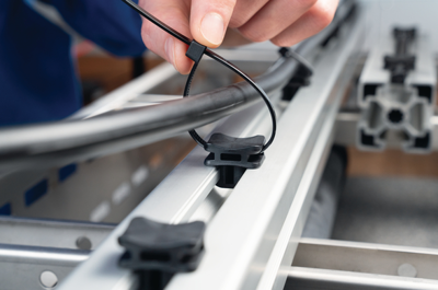 151-03055 HellermannTyton Accessories for DIN Rails Image 3