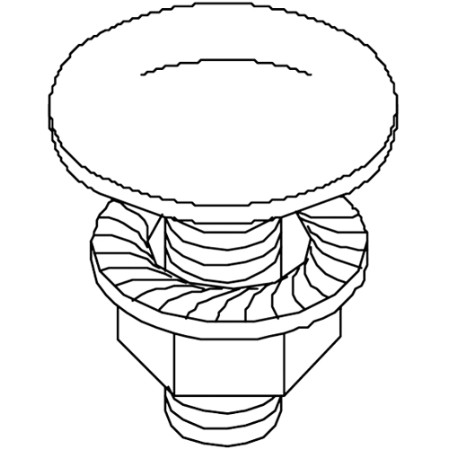 6406181 OBO Bettermann Screws, Threaded Rods Image 2