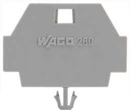 End plate for feed through terminal, 260-371
