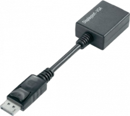 Adapter - DisplayPort male to VGA female
