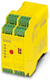 Safety relays, 3 Form A (N/O), 24 V (DC), 22 Ω, 6 A, 250 V (DC), 250 V (AC), 2981428