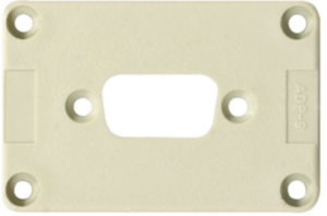 Adapter plate for Heavy duty connectors, 1665940000