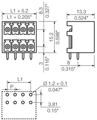 1040440000 Weidmüller PCB Connection Systems Image 2