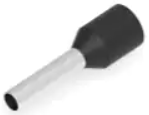Insulated Wire end ferrule, 1.5 mm², 14 mm/8 mm long, black, 966903-2