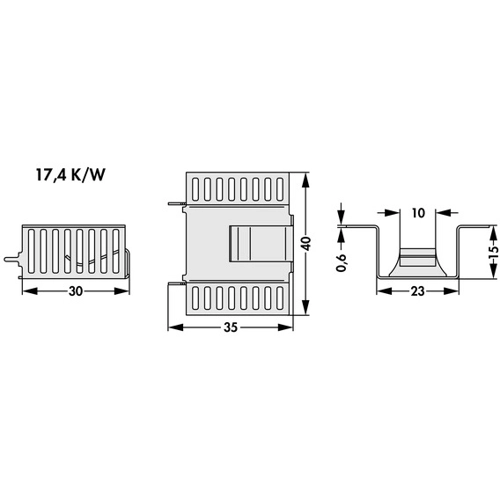 FK 281 MI 247 V Fischer Elektronik Heat Sinks Image 2